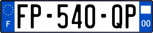 FP-540-QP