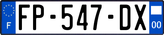 FP-547-DX