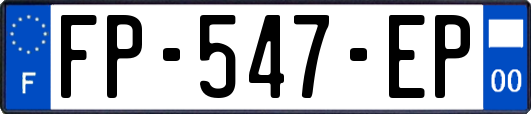 FP-547-EP