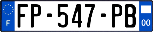 FP-547-PB
