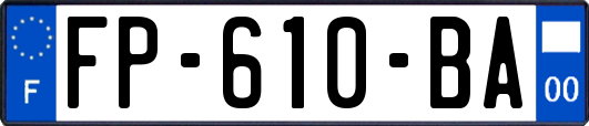 FP-610-BA