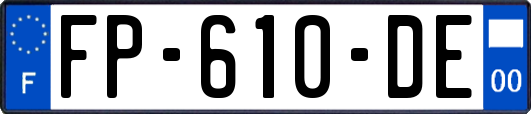 FP-610-DE