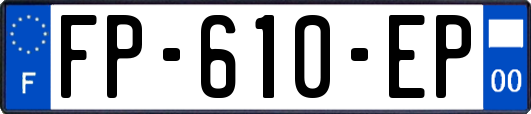 FP-610-EP