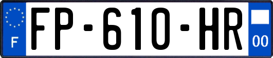 FP-610-HR