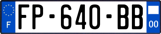 FP-640-BB