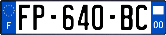 FP-640-BC