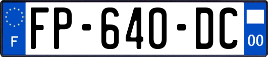 FP-640-DC