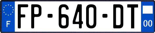 FP-640-DT