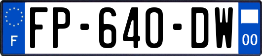 FP-640-DW