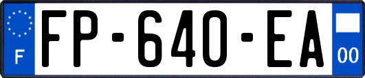 FP-640-EA