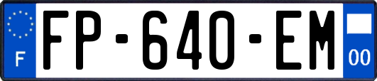 FP-640-EM