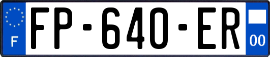 FP-640-ER