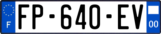 FP-640-EV