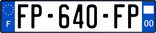 FP-640-FP