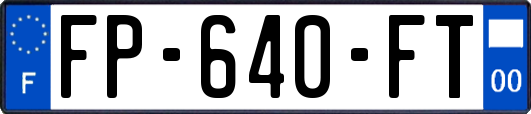 FP-640-FT