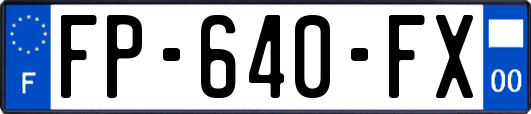 FP-640-FX