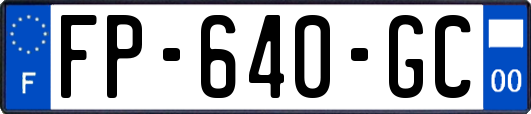 FP-640-GC