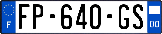 FP-640-GS