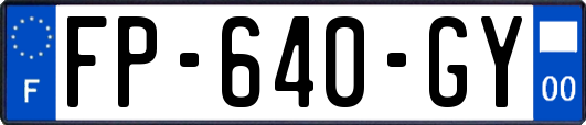 FP-640-GY