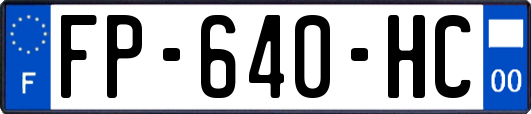 FP-640-HC