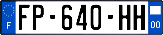 FP-640-HH