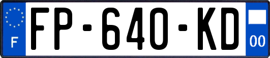 FP-640-KD