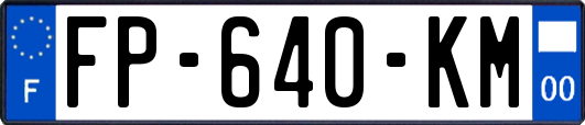 FP-640-KM