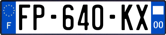 FP-640-KX
