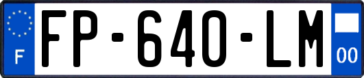 FP-640-LM