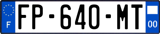 FP-640-MT