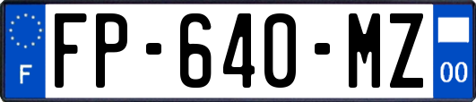 FP-640-MZ