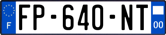 FP-640-NT