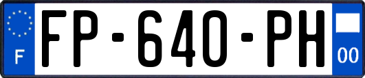 FP-640-PH
