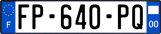 FP-640-PQ