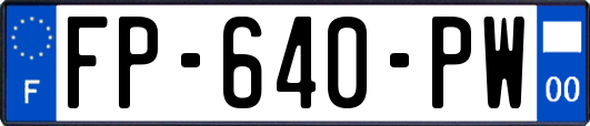 FP-640-PW