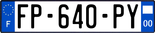 FP-640-PY