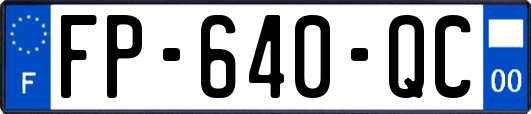 FP-640-QC