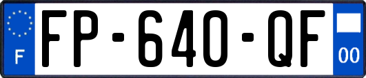 FP-640-QF