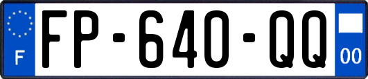 FP-640-QQ