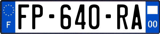 FP-640-RA
