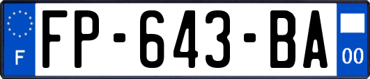 FP-643-BA