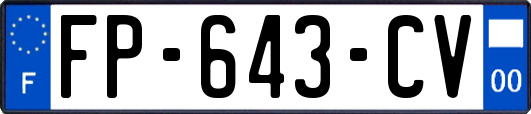 FP-643-CV
