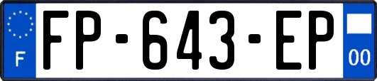 FP-643-EP