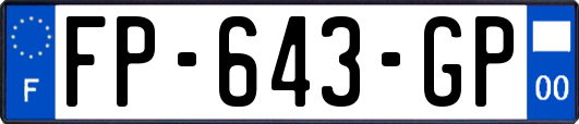 FP-643-GP