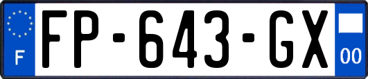 FP-643-GX
