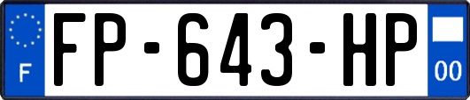 FP-643-HP