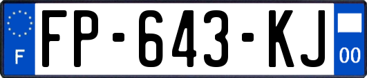 FP-643-KJ