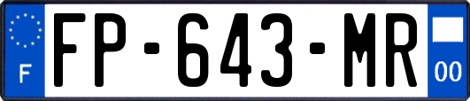 FP-643-MR