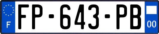 FP-643-PB