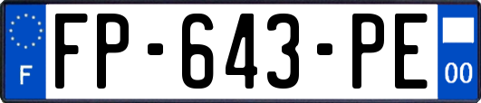 FP-643-PE